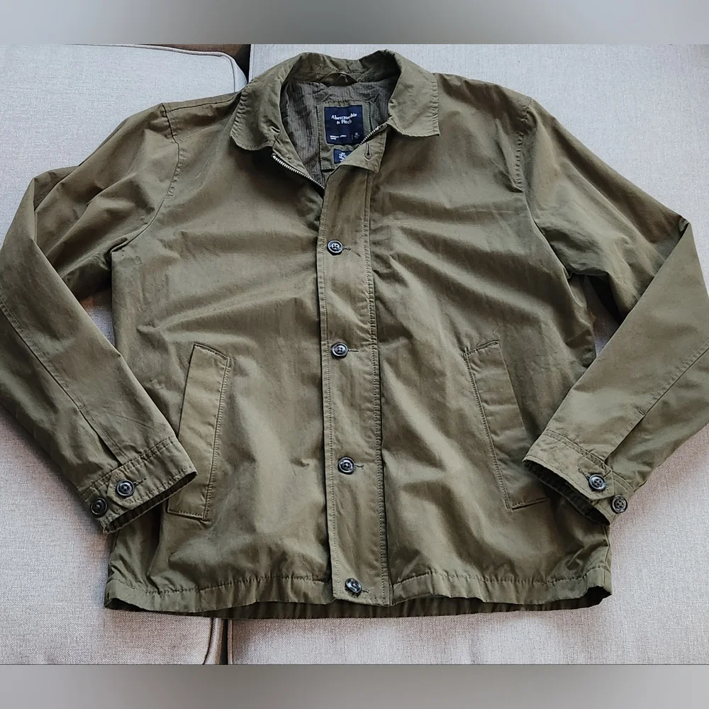 Abercrombie & Fitch Olive Green Jacket